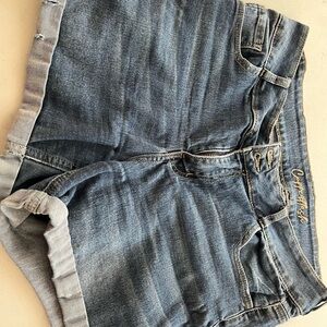 Blue Denim Shorts